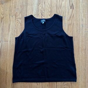 Bob Mackie Black Wearable Art Top